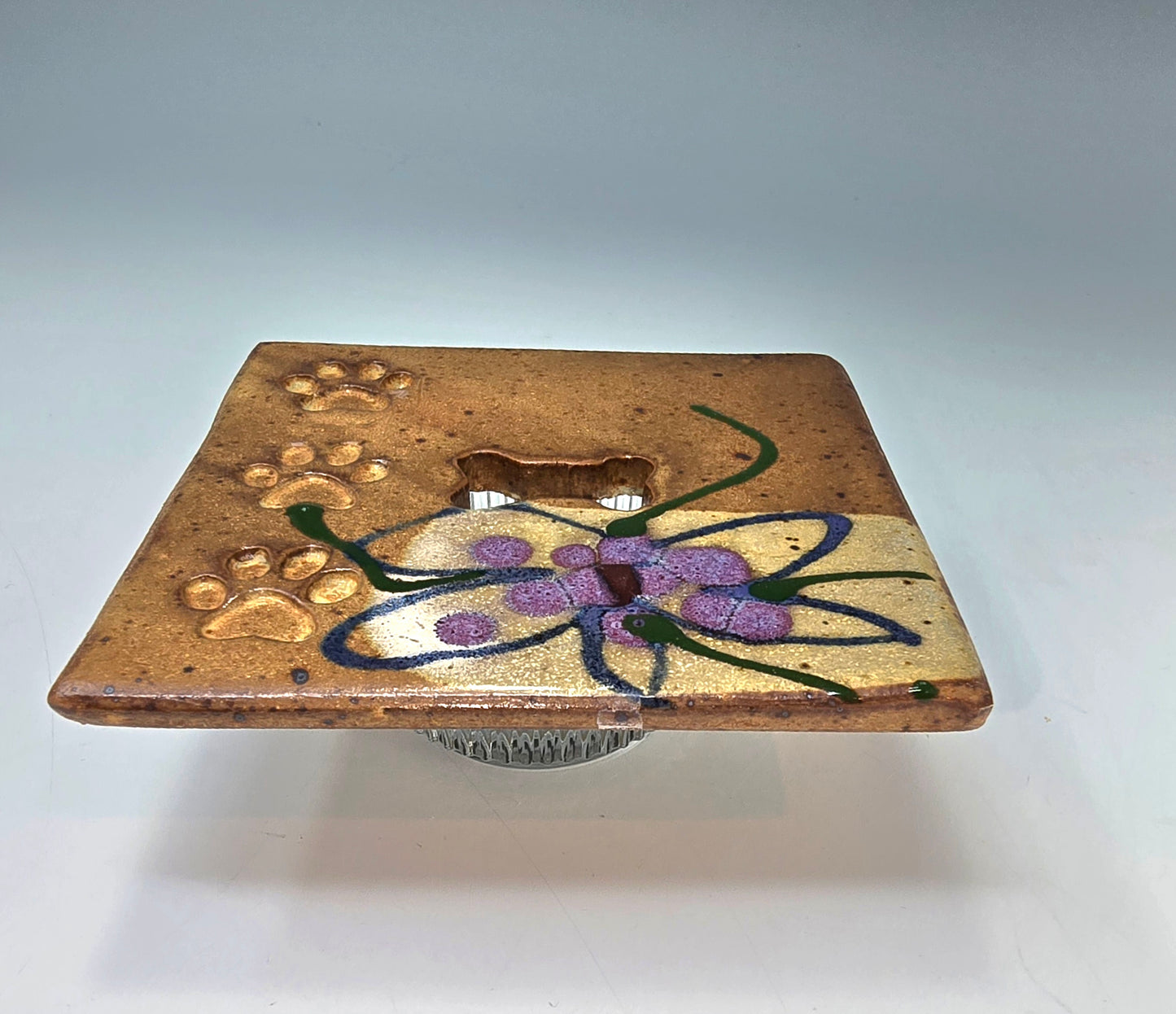 Ikebana Flower Frog Vase