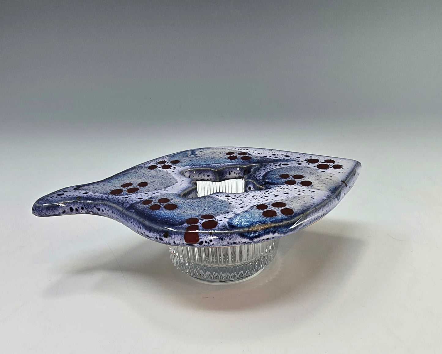 Ikebana Flower Frog Vase