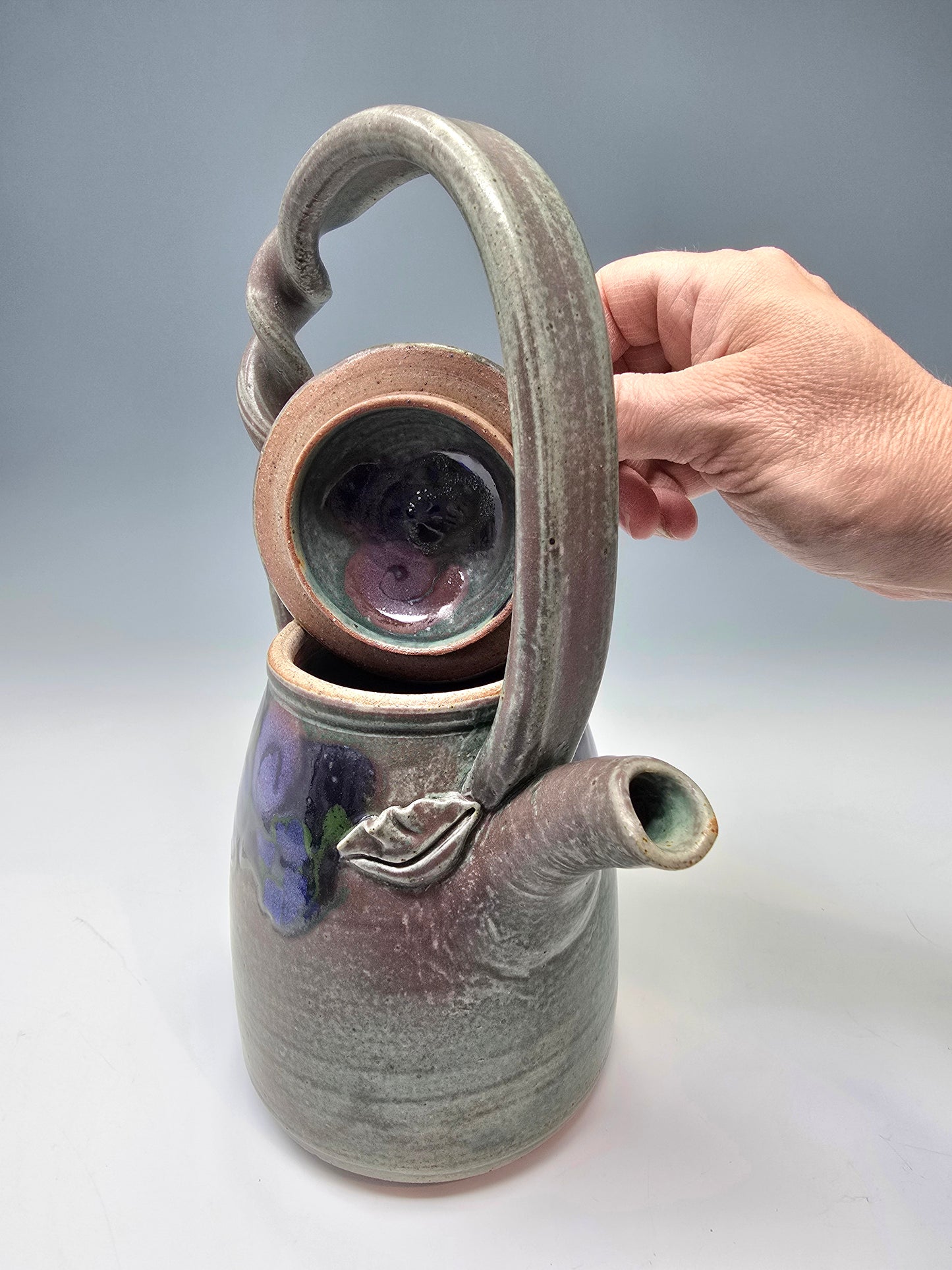 Teapot with Flowers