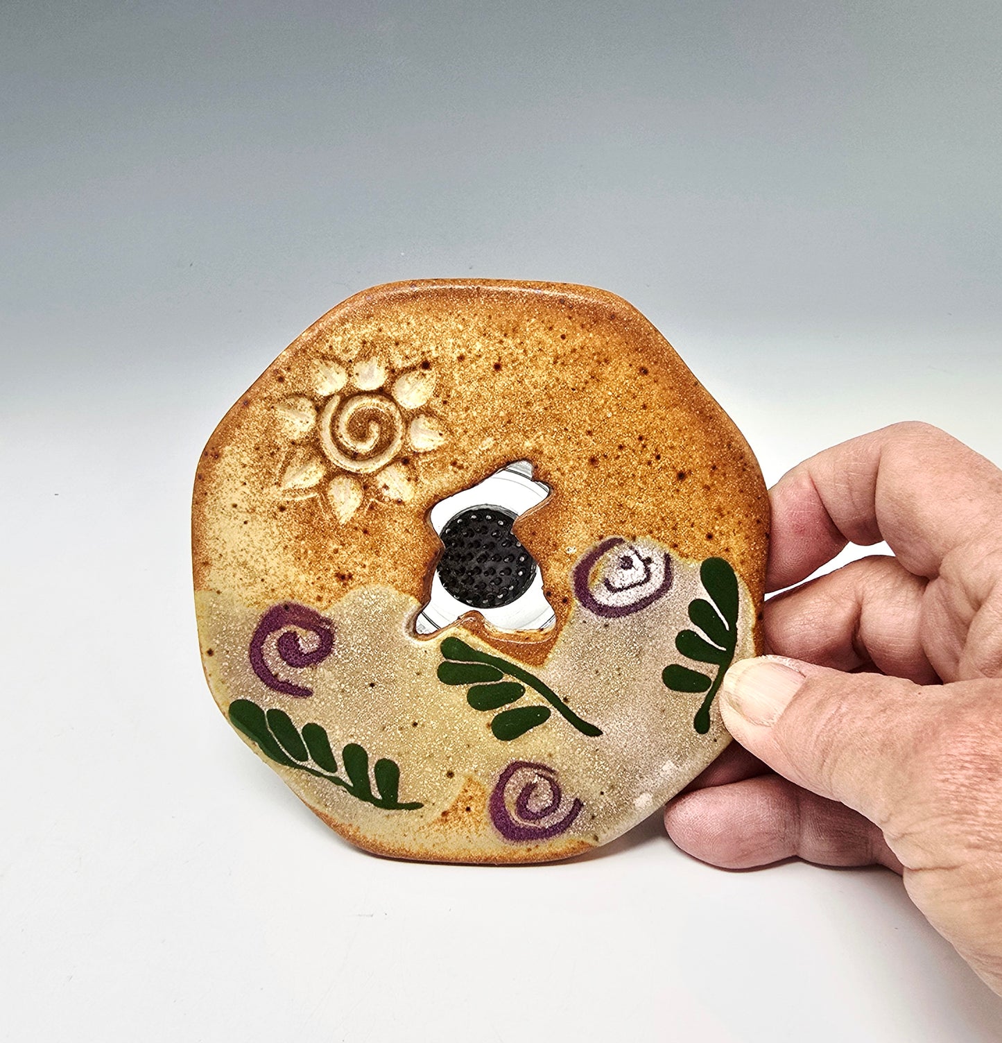 Ikebana Flower Frog Vase