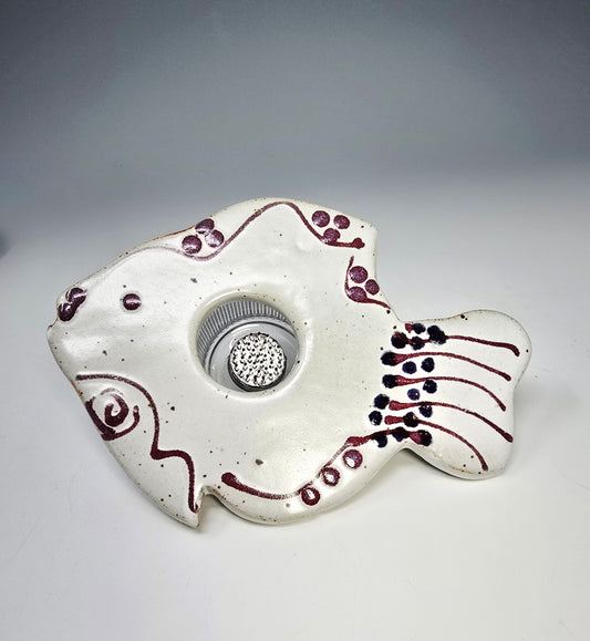 Ikebana Flower Frog Vase