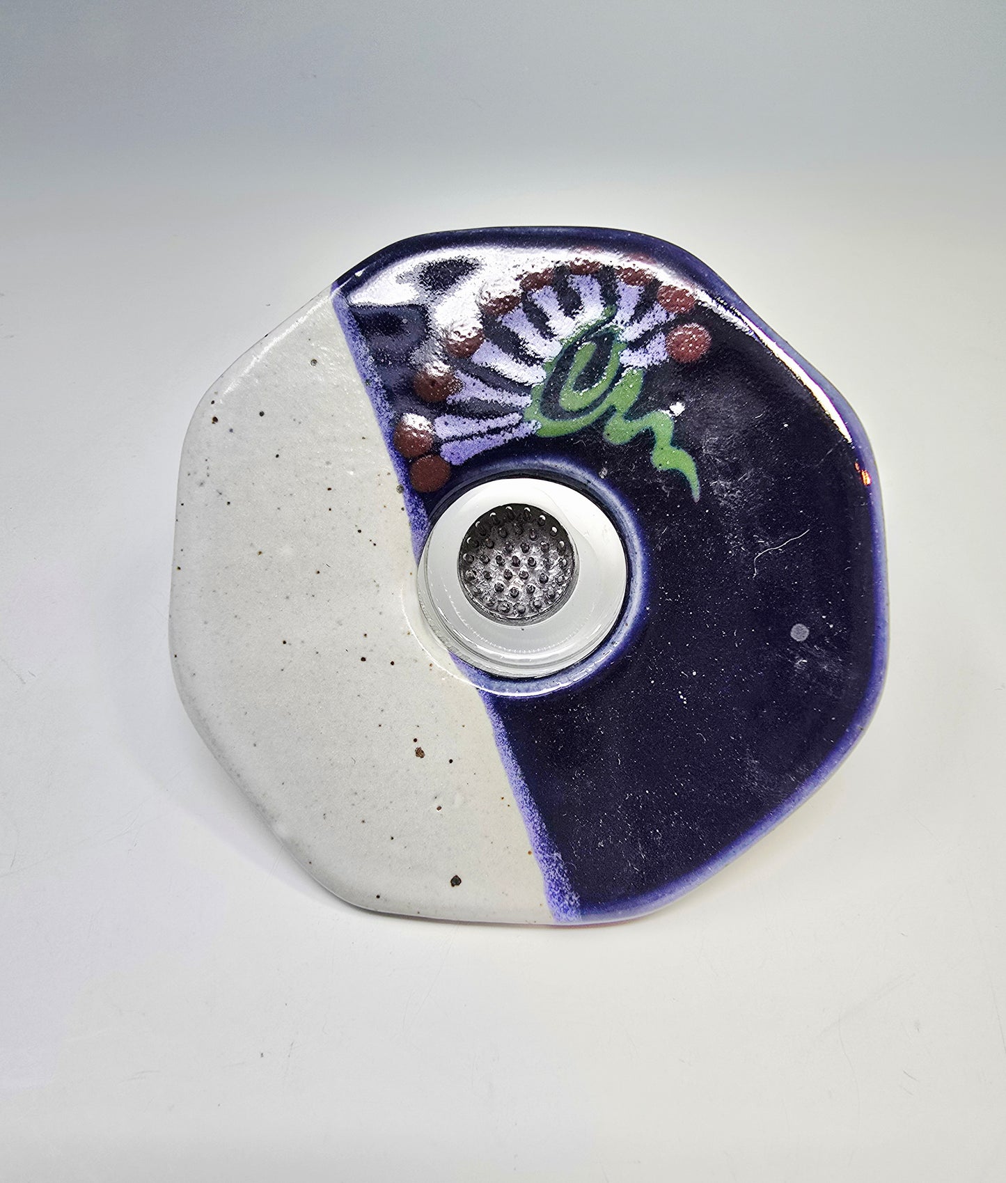 Ikebana Flower Frog Vase