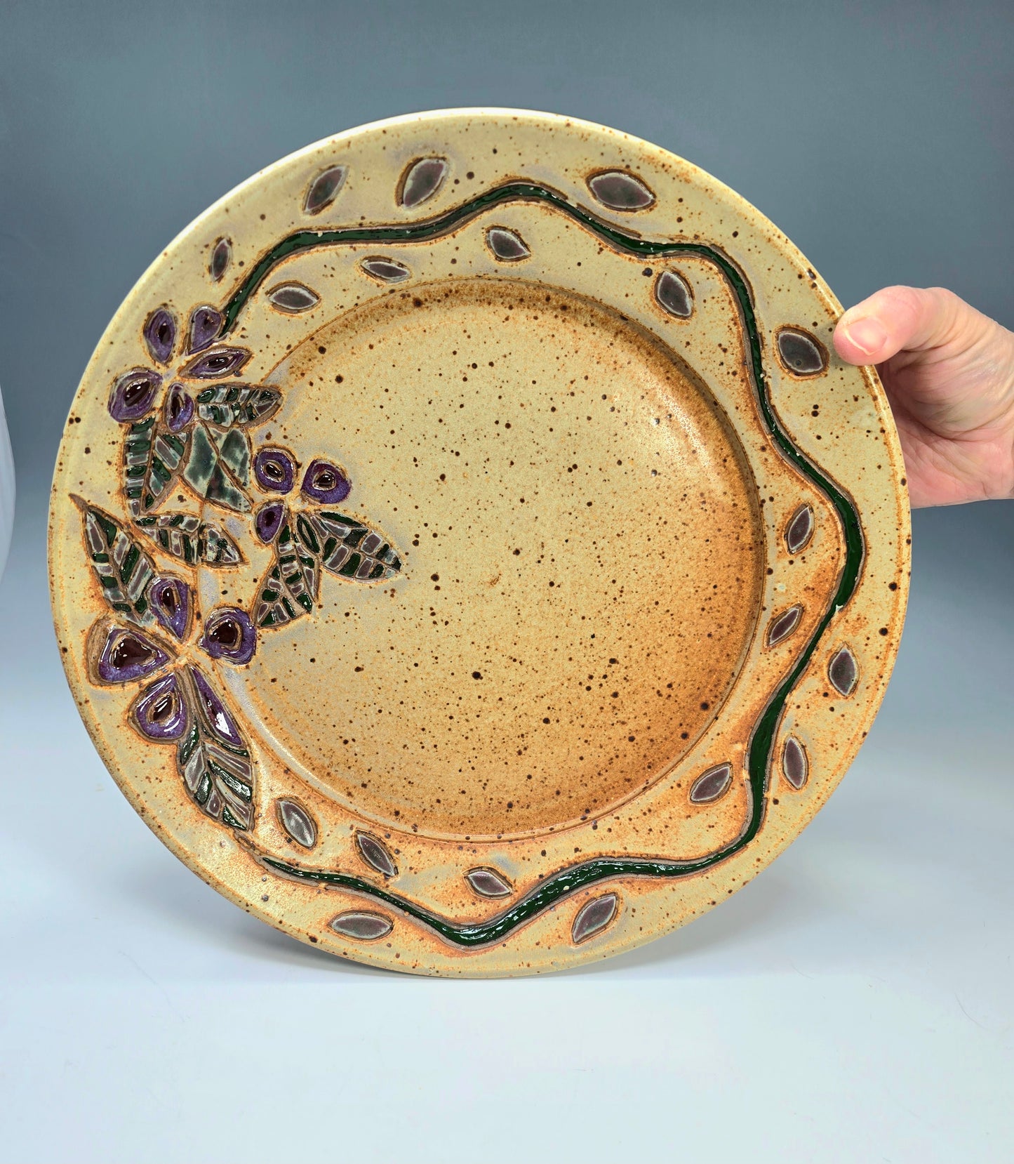 Platter with Carving