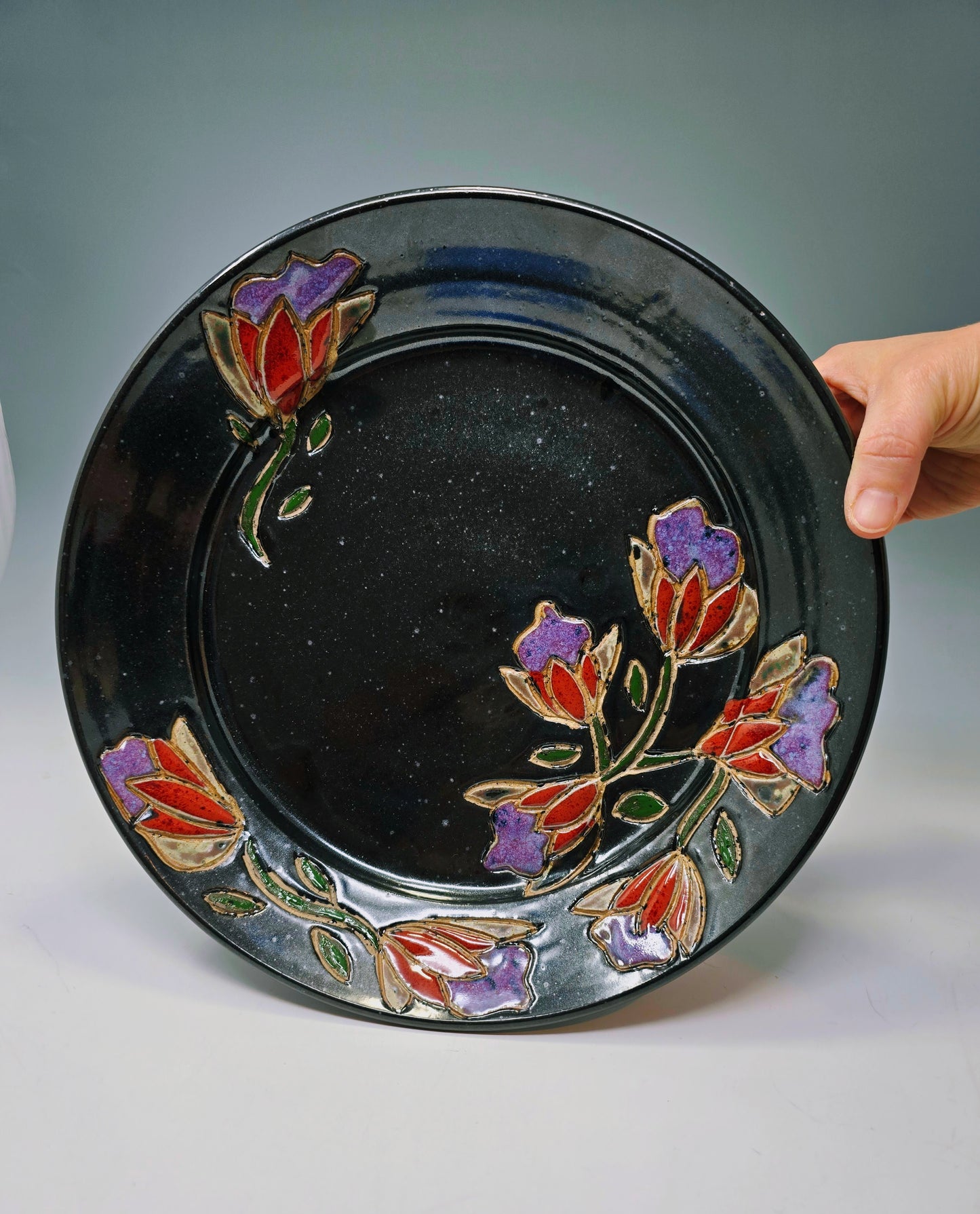 Platter with Carving