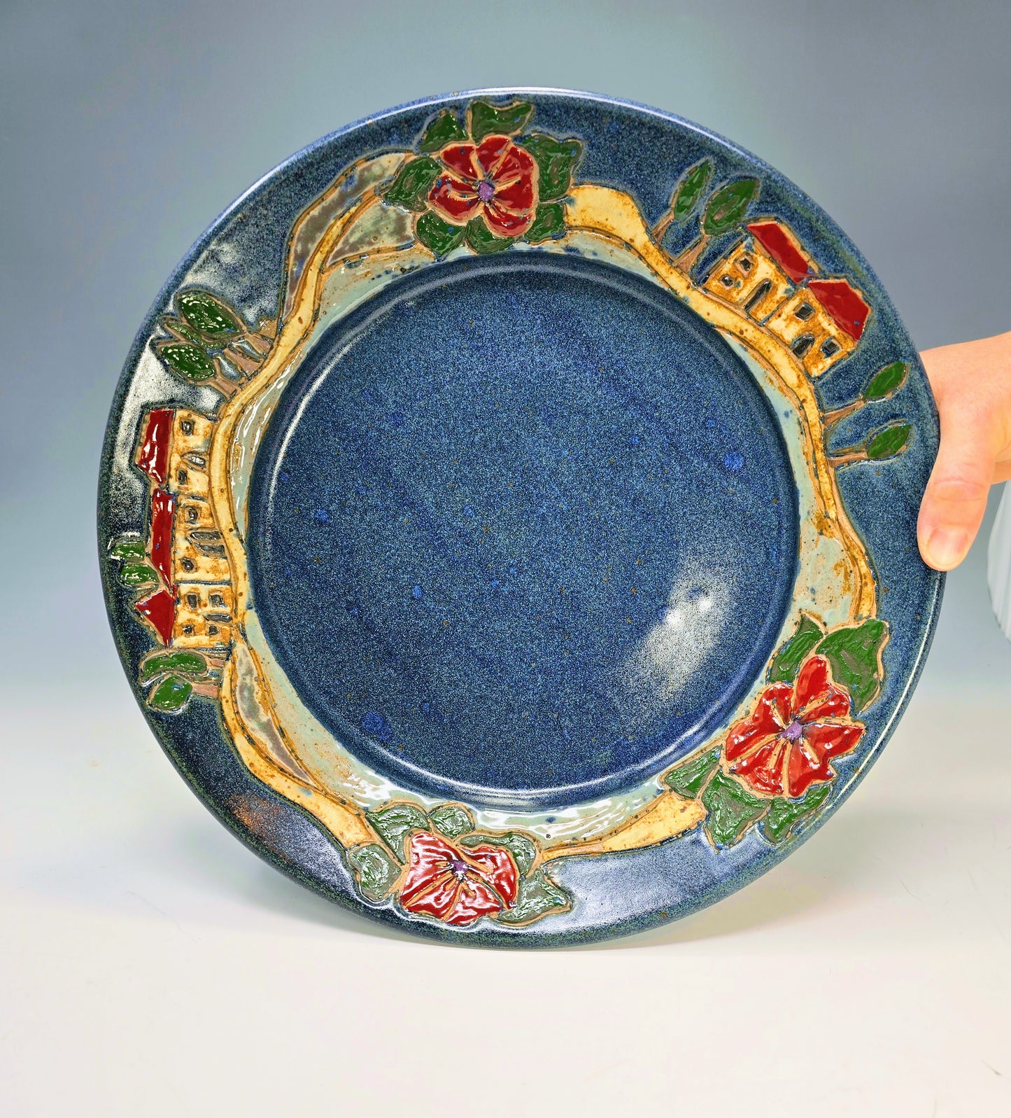 Platter with Carving