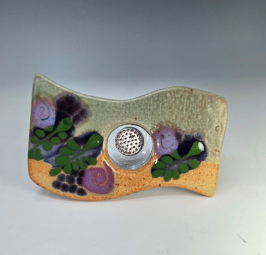 Ikebana Flower Frog Vase