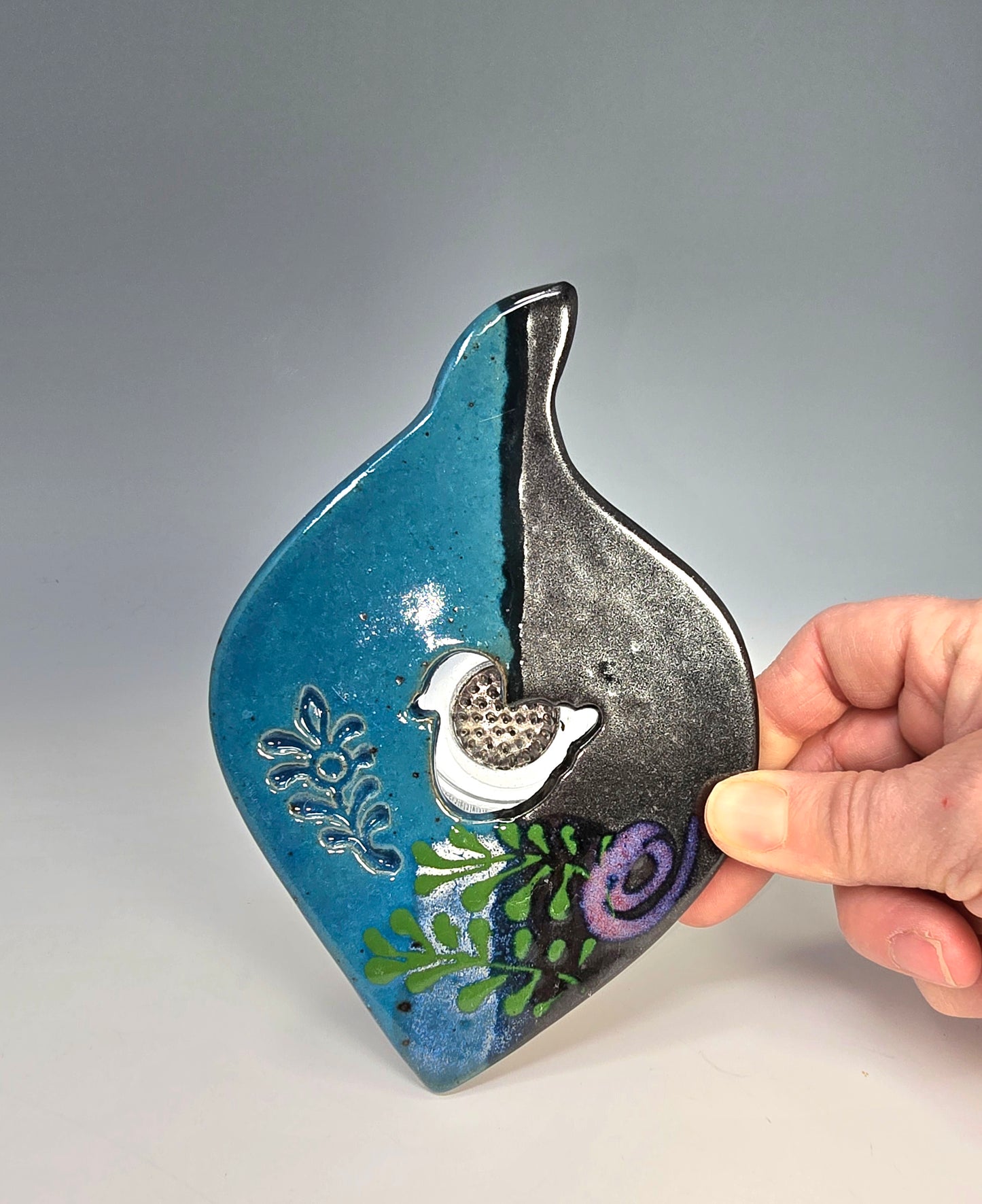 Ikebana Flower Frog Vase