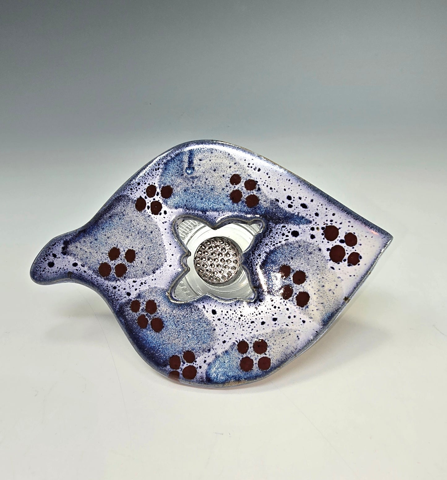 Ikebana Flower Frog Vase