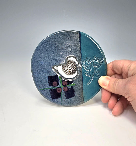 Ikebana Flower Frog Vase