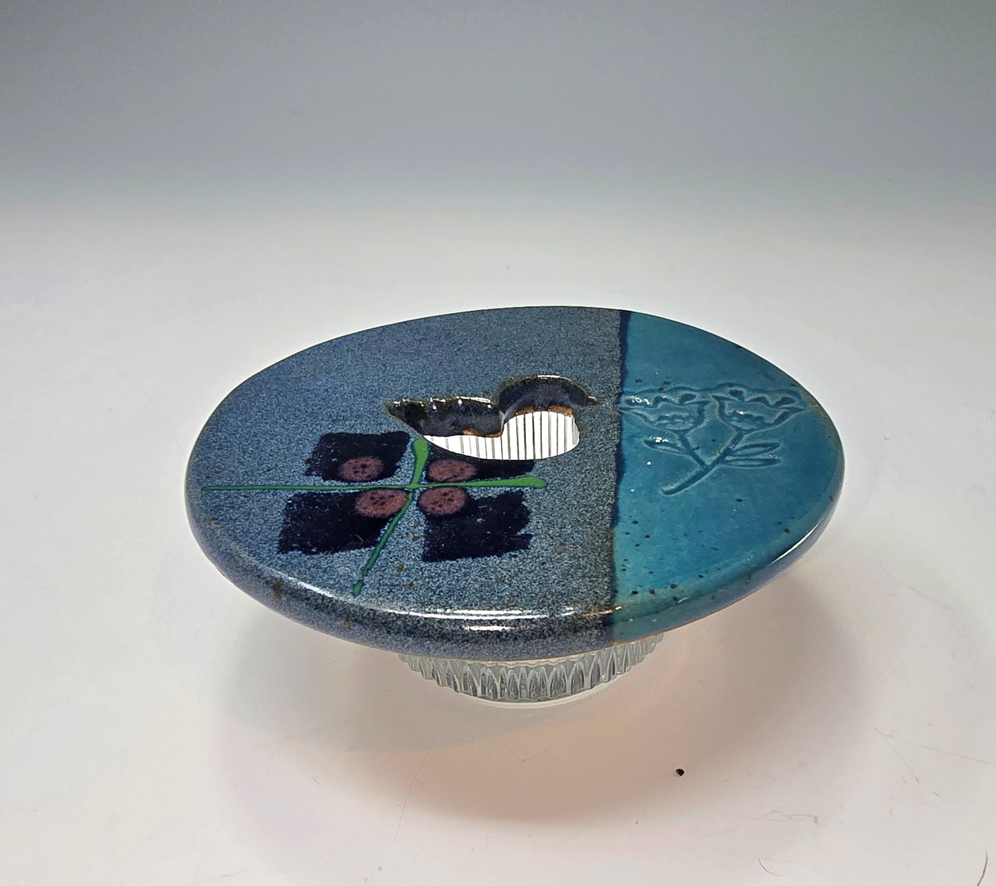 Ikebana Flower Frog Vase