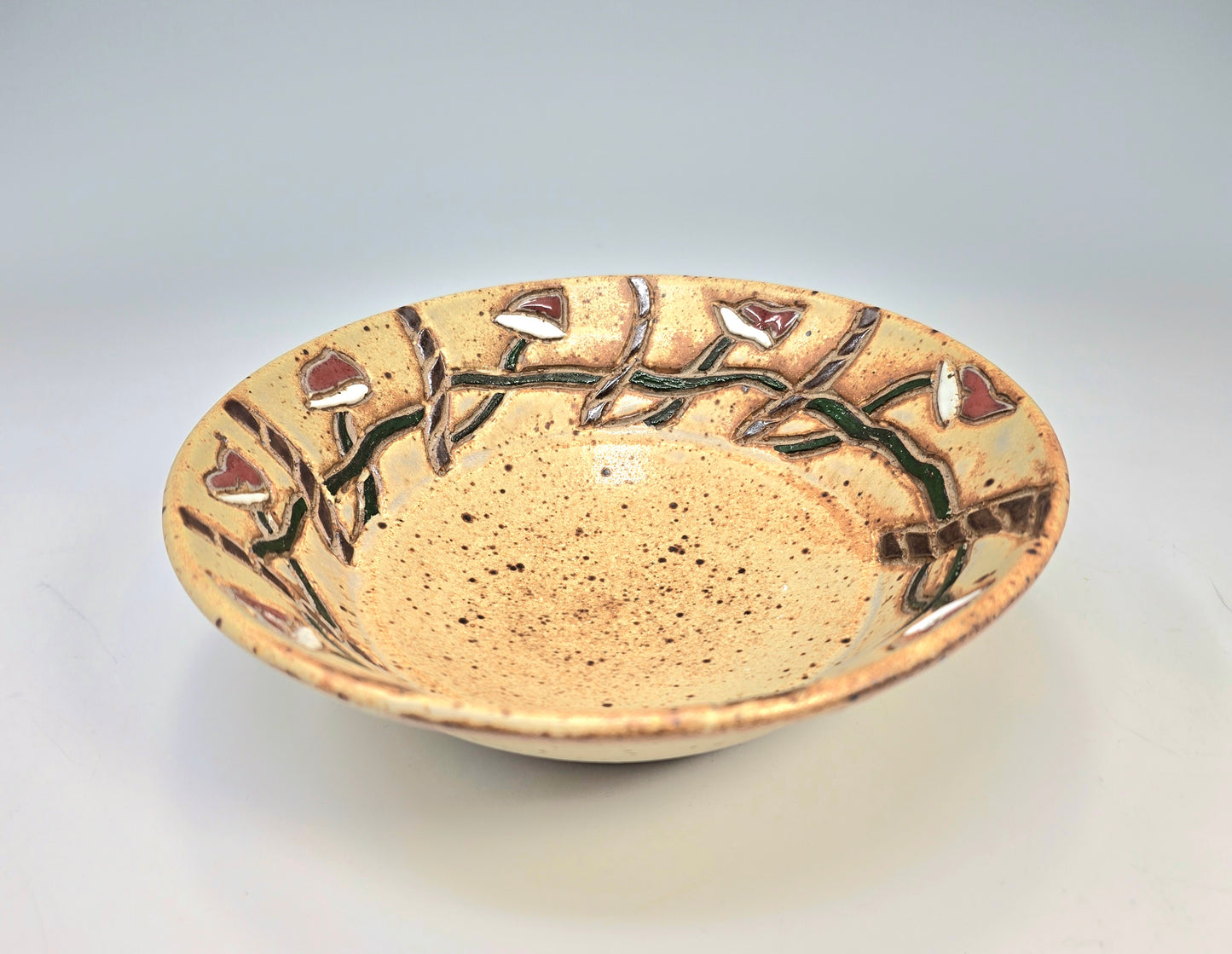 Bowl with Carving