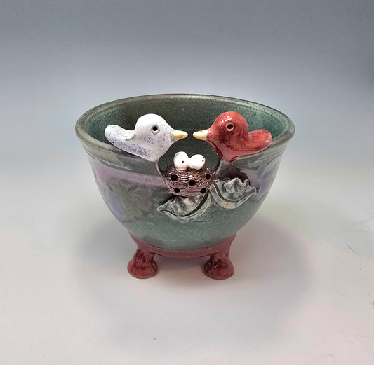 Bird Bowl on Feet