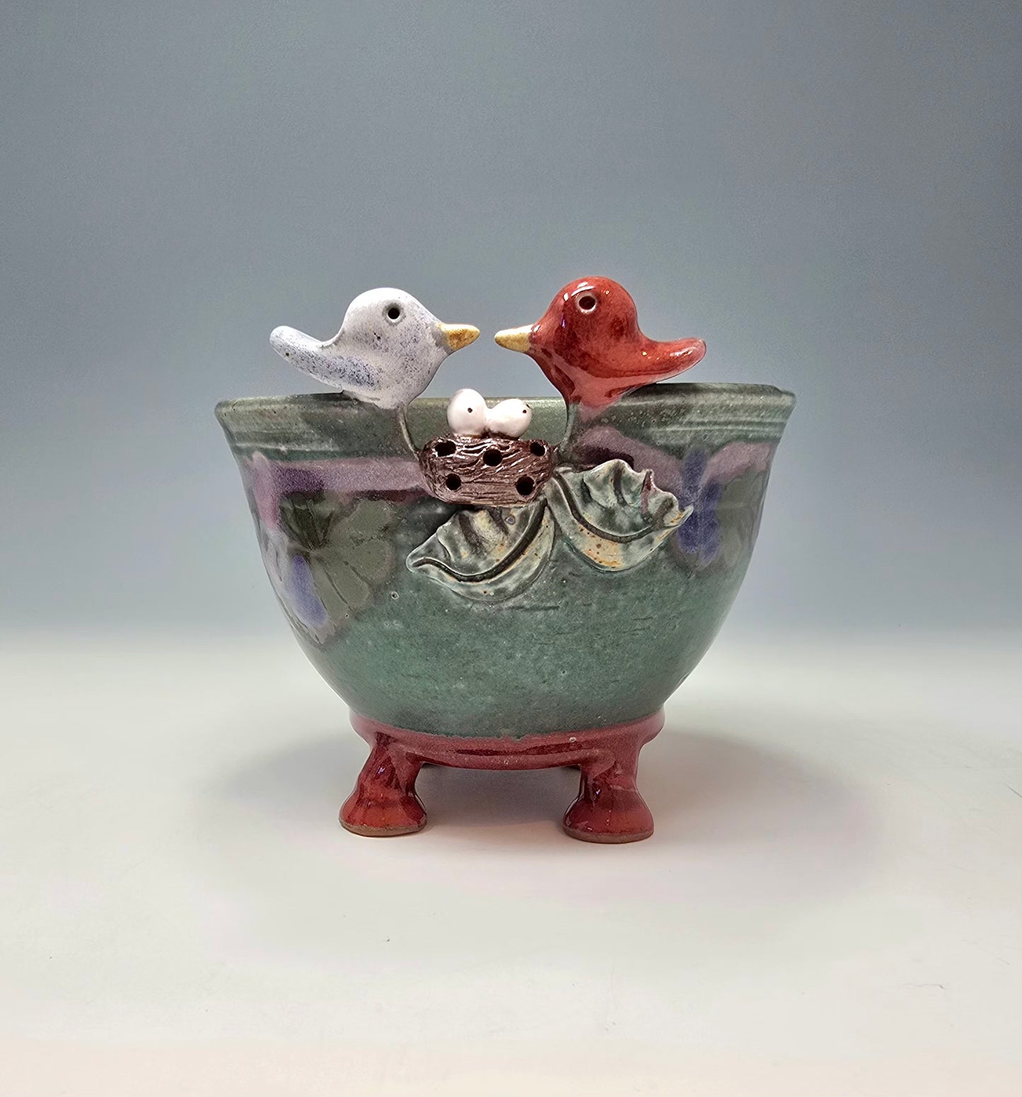 Bird Bowl on Feet