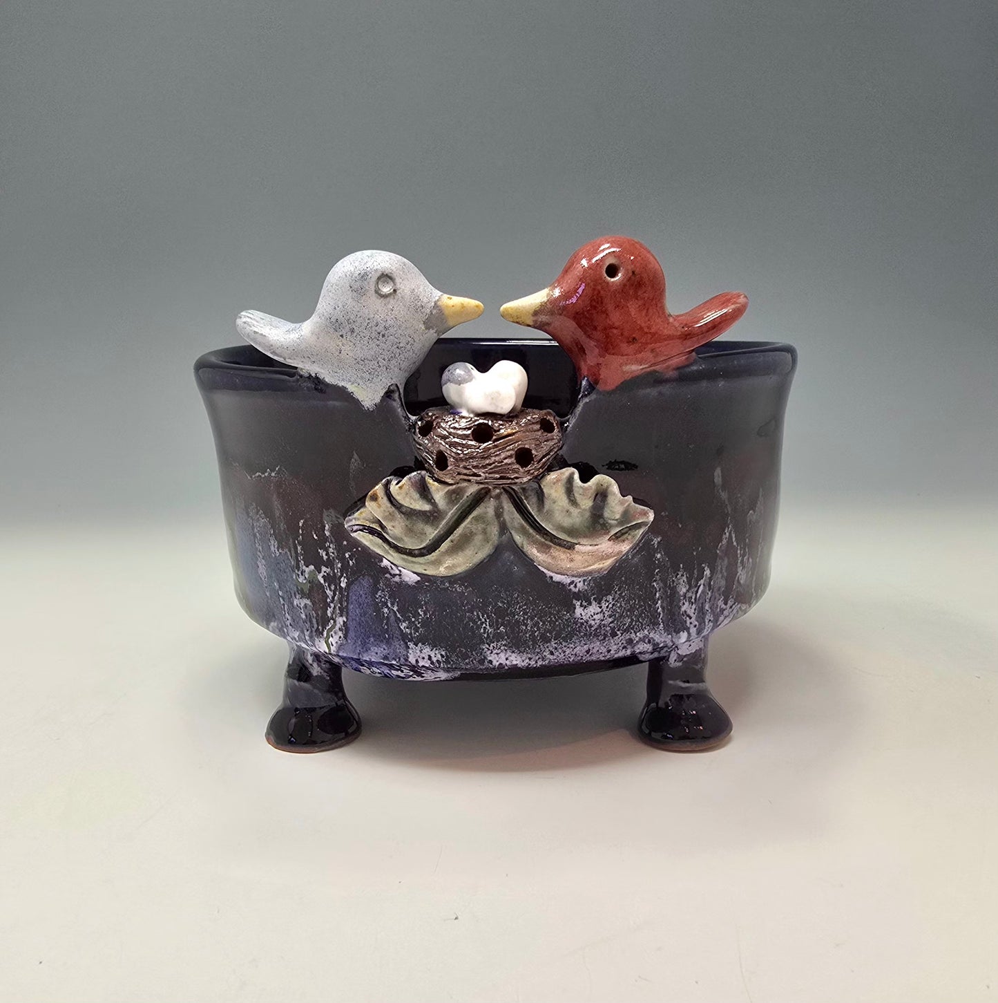 Bird Bowl on Feet