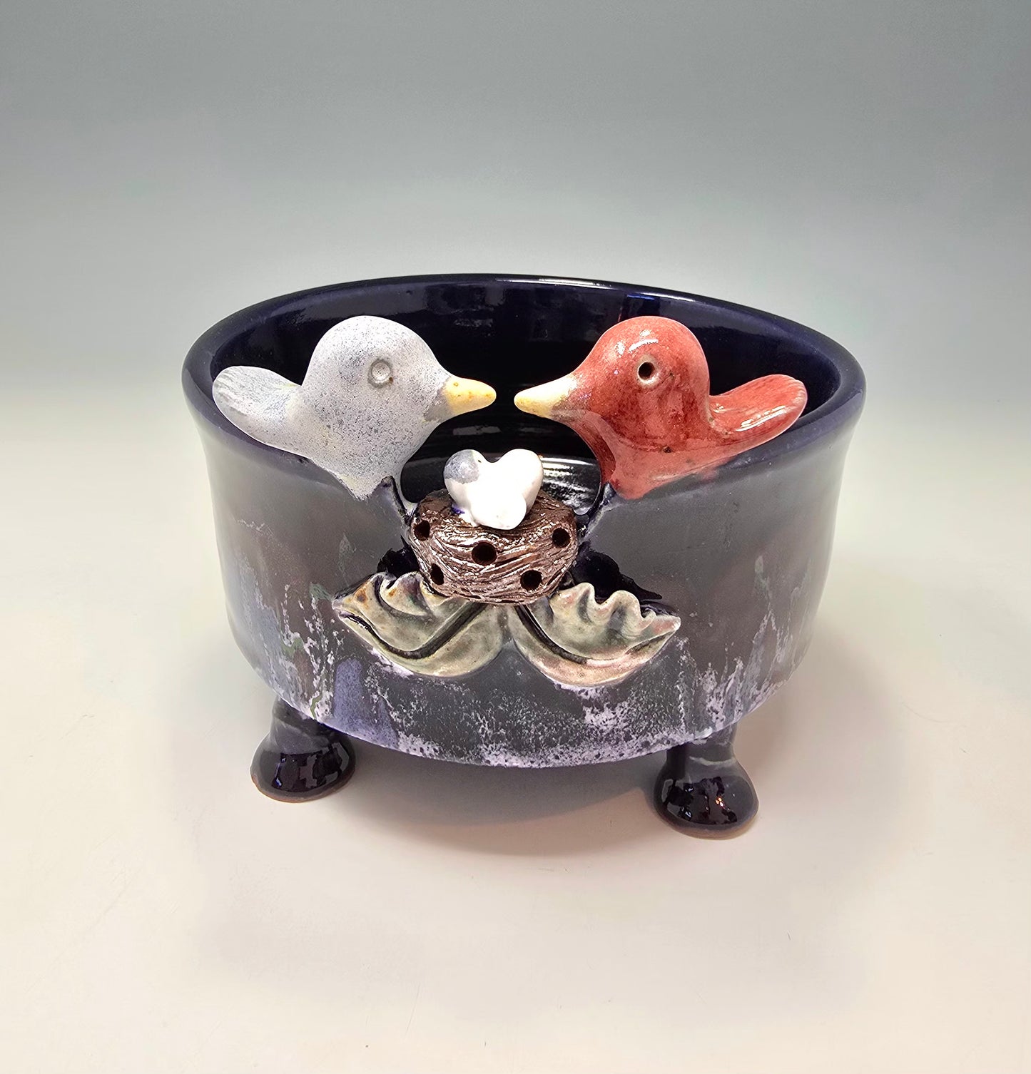 Bird Bowl on Feet
