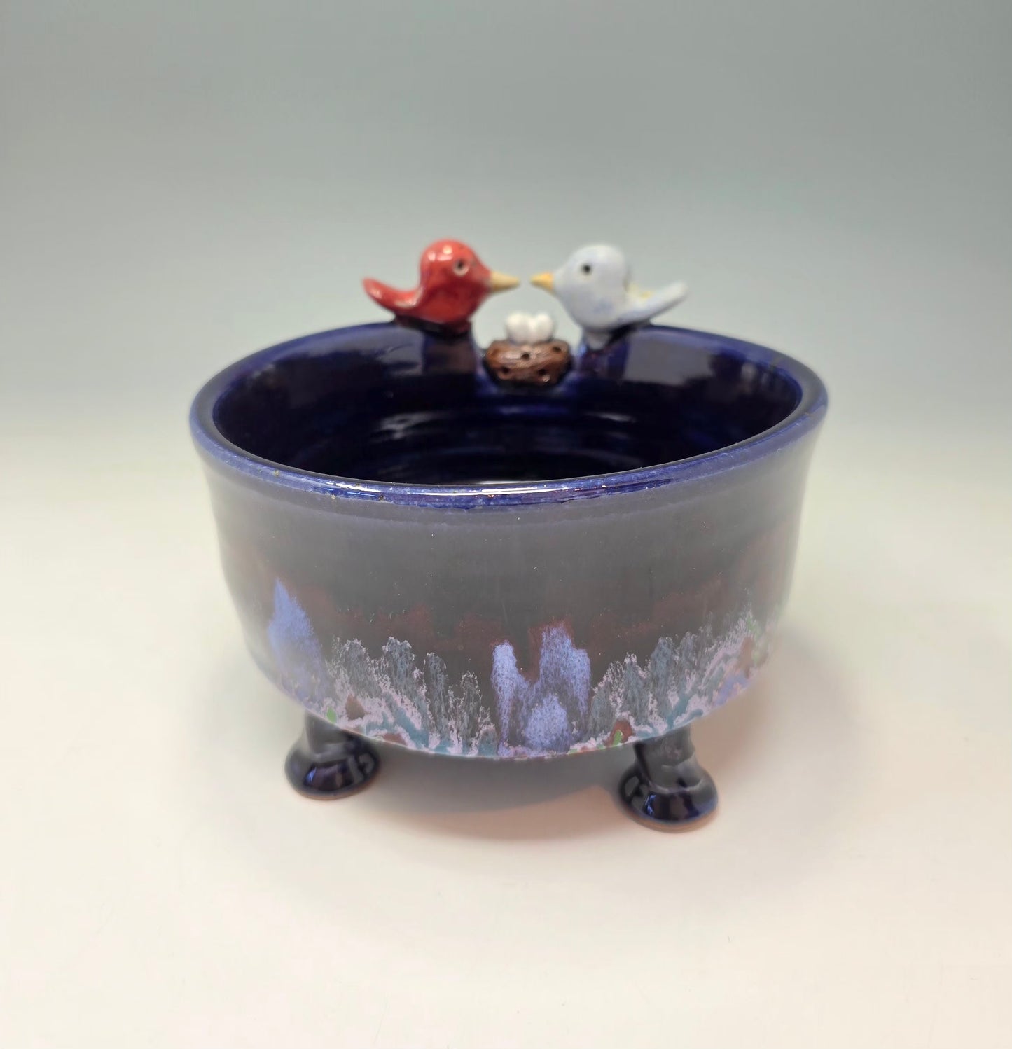 Bird Bowl on Feet