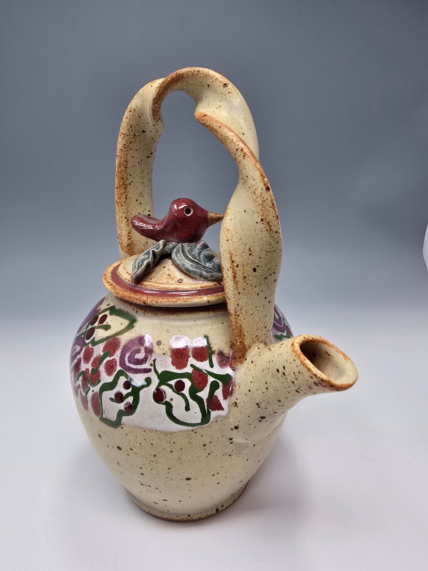 Teapot with Birds