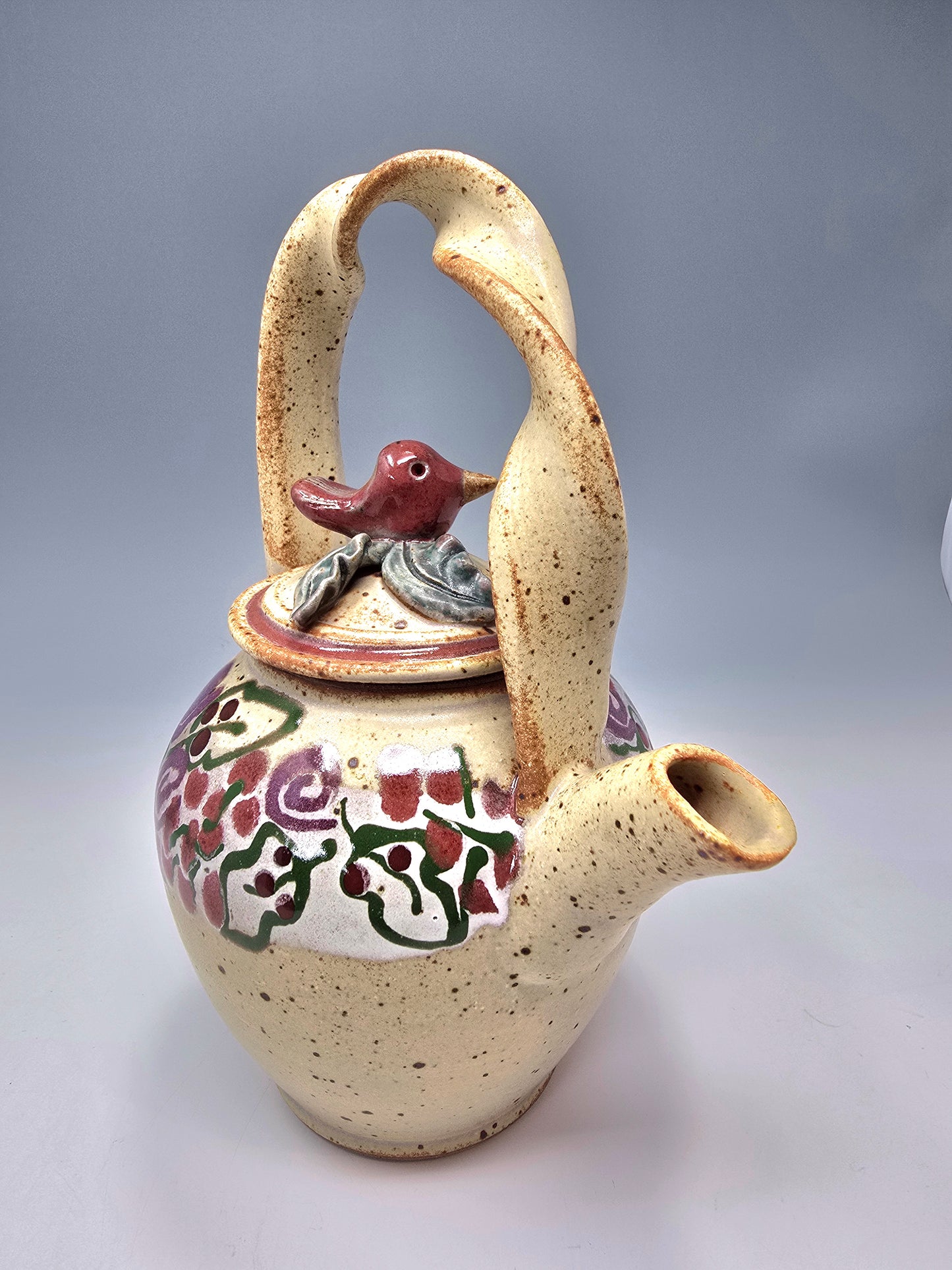 Teapot with Birds