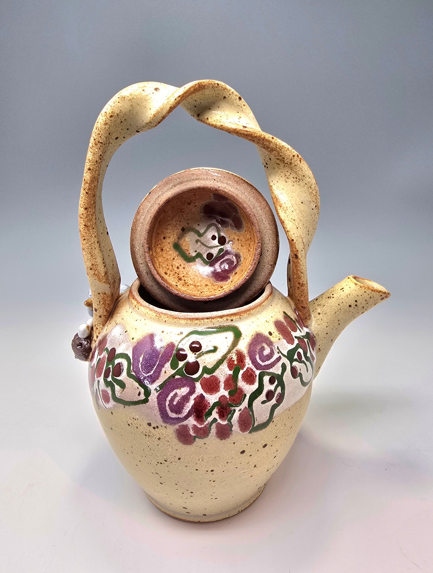 Teapot with Birds