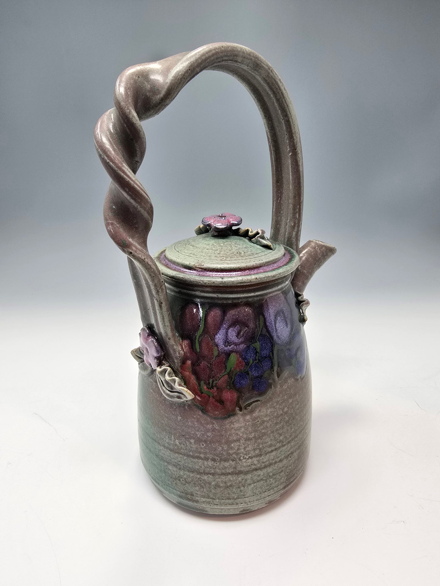 Teapot with Flowers