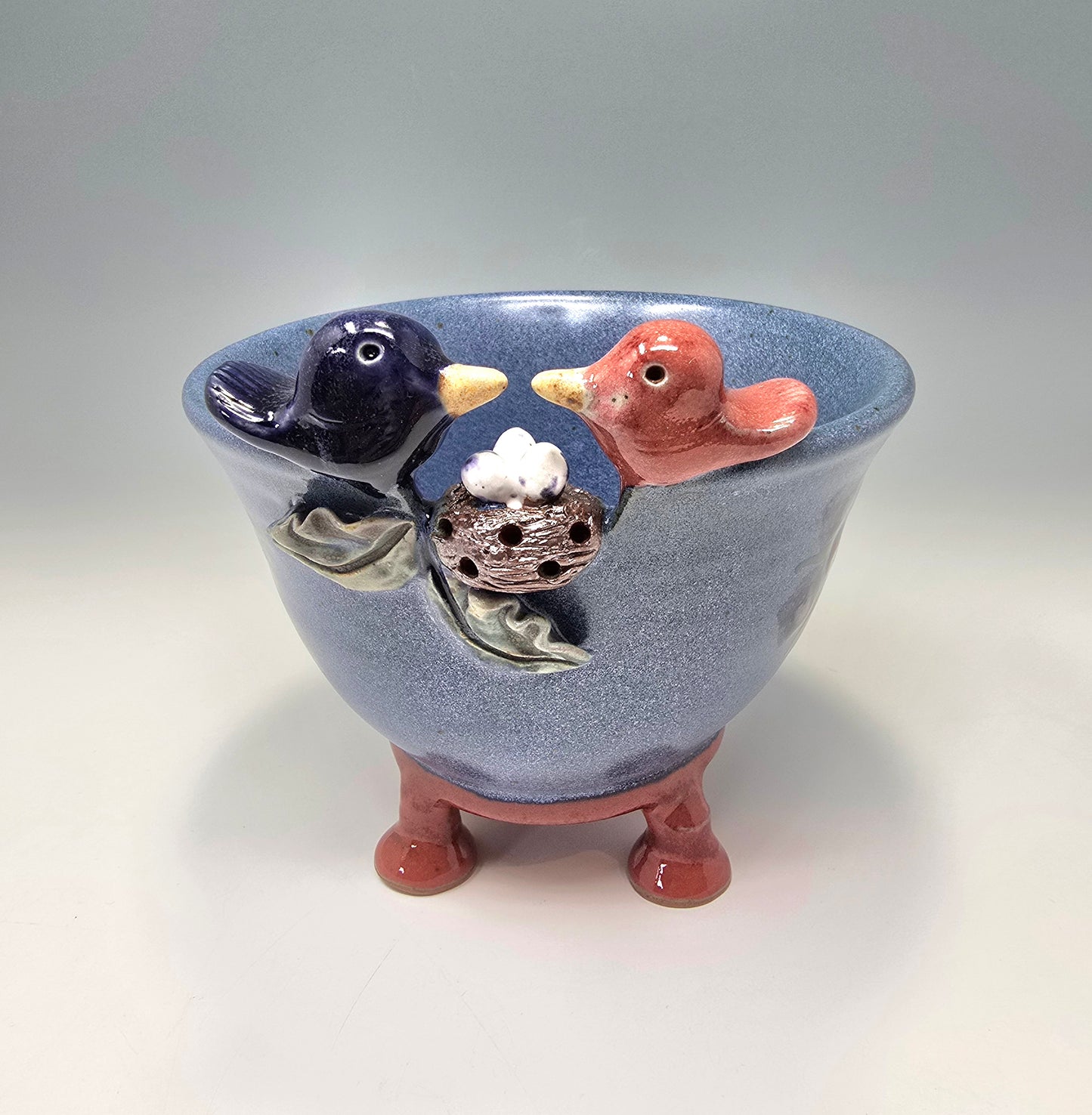 Bird Bowl on Feet