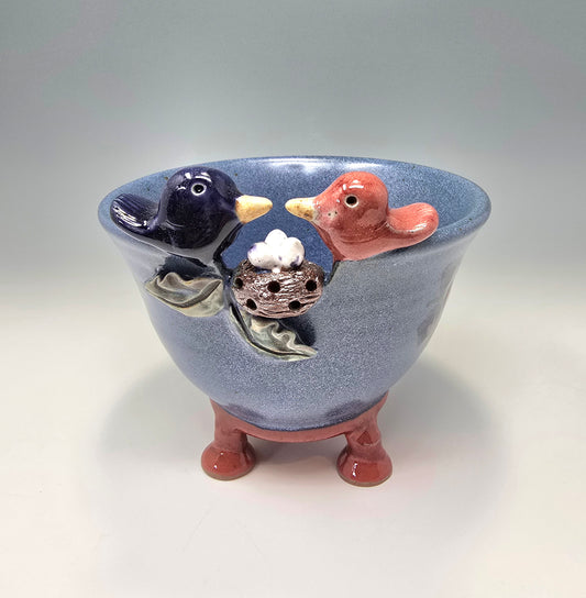 Bird Bowl on Feet
